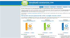 Desktop Screenshot of password-generator.com