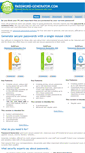 Mobile Screenshot of password-generator.com